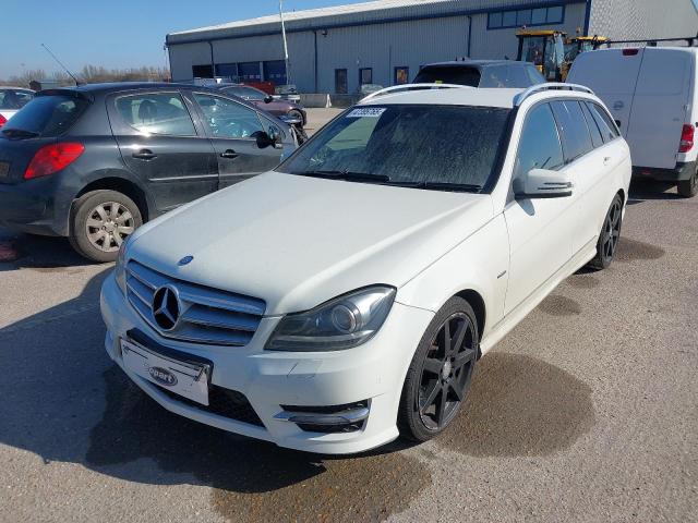 2011 MERCEDES BENZ C220 SPORT for sale at Copart SANDWICH