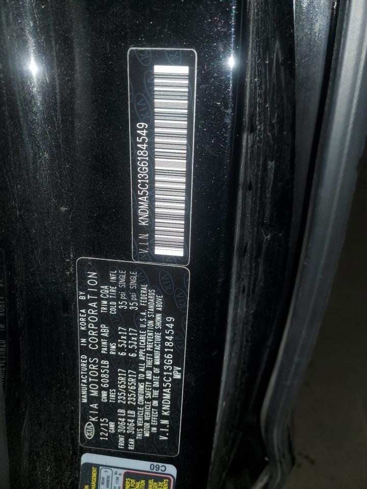 2016 Kia Sedona - Image 13