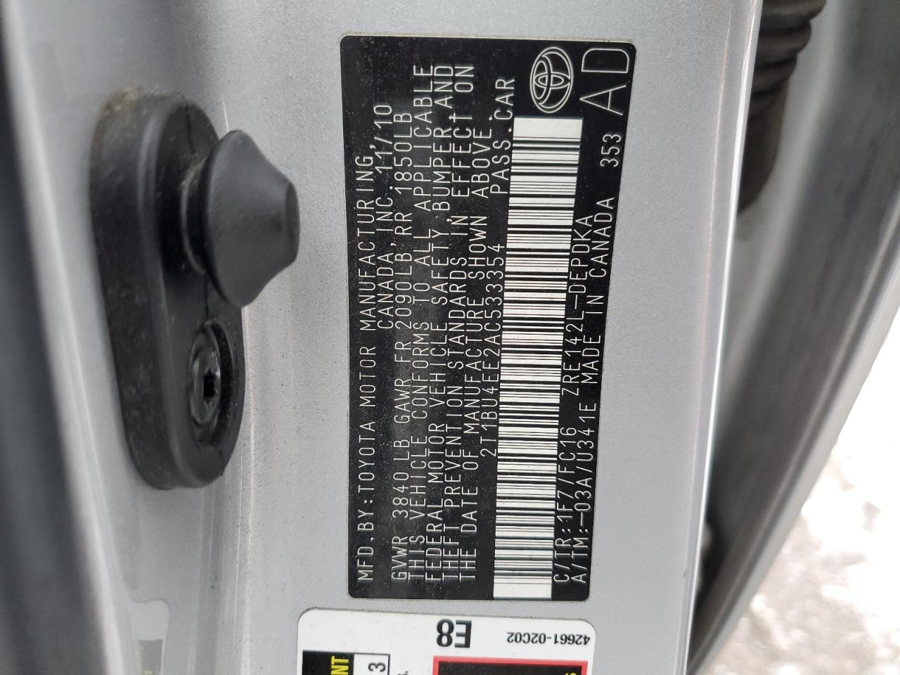 2010 Toyota Corolla - Image 12