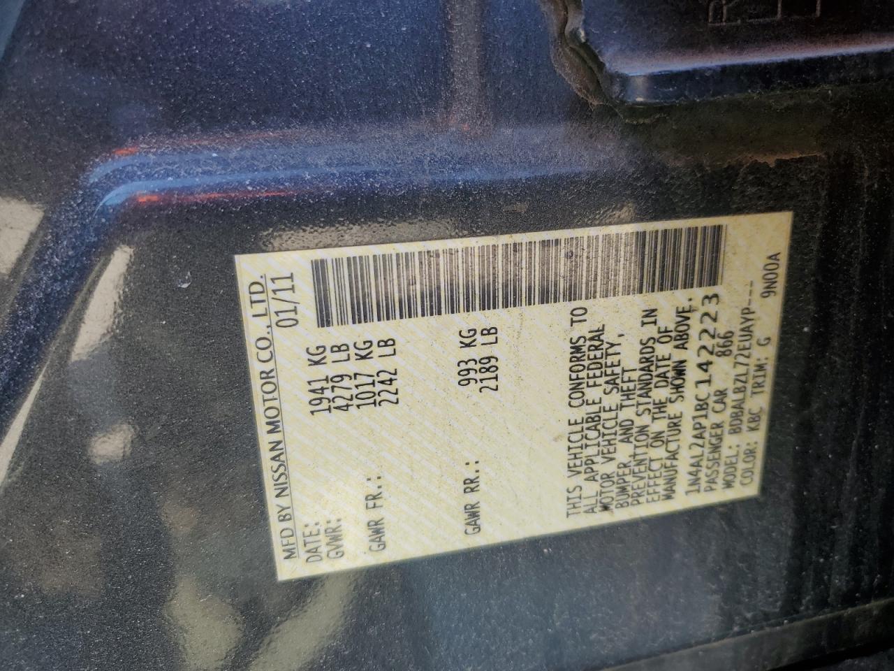 2011 Nissan Altima - Image 12