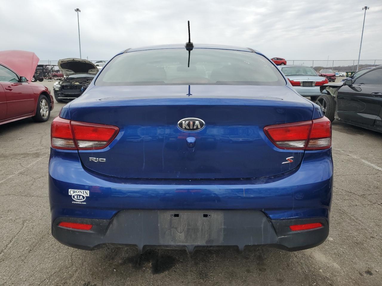 2020 Kia Rio Lx VIN: 3KPA24AD7LE284293 Lot: 50710525