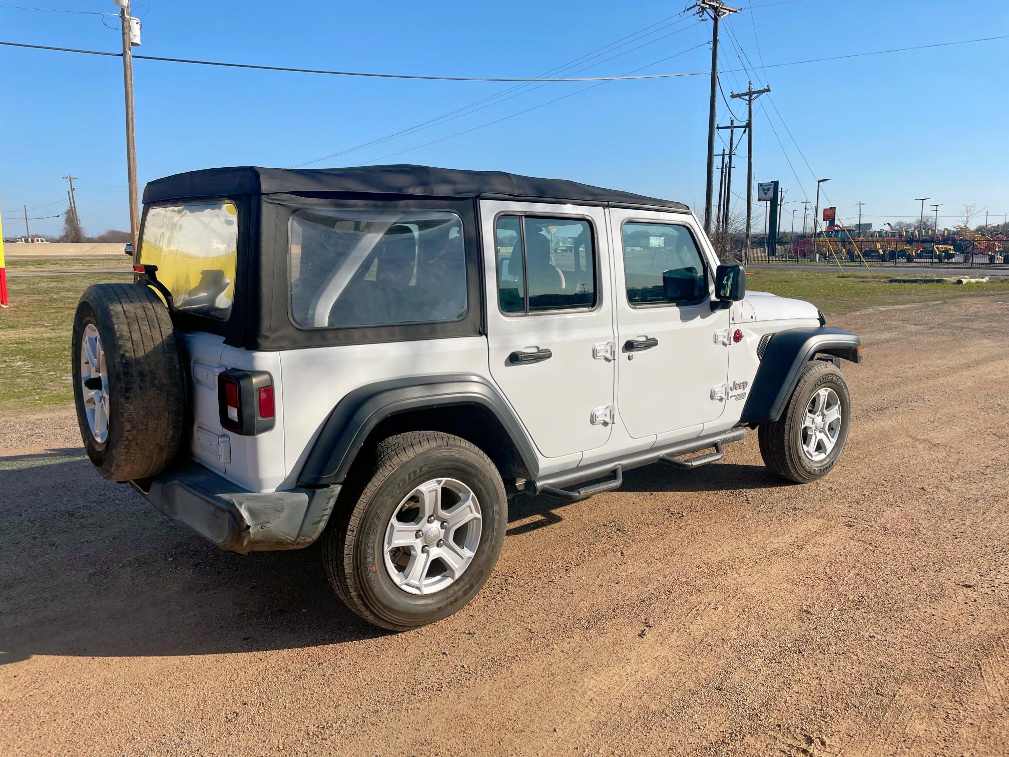 2018 JEEP WRANGLER UNLIMITED SPORT