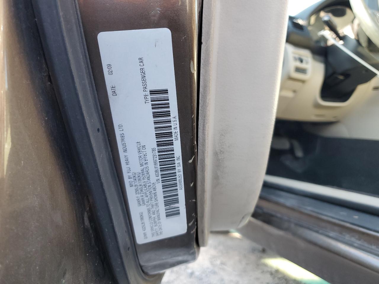 2009 Subaru Legacy - Image 12