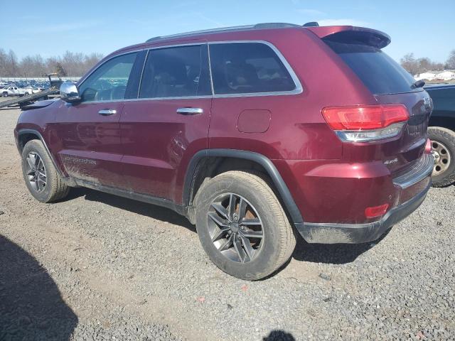 Паркетники JEEP GRAND CHER 2017 Бургунді