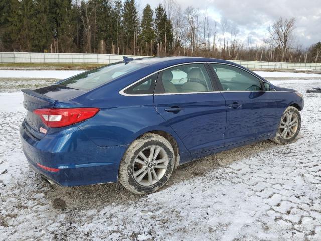  HYUNDAI SONATA 2015 Blue