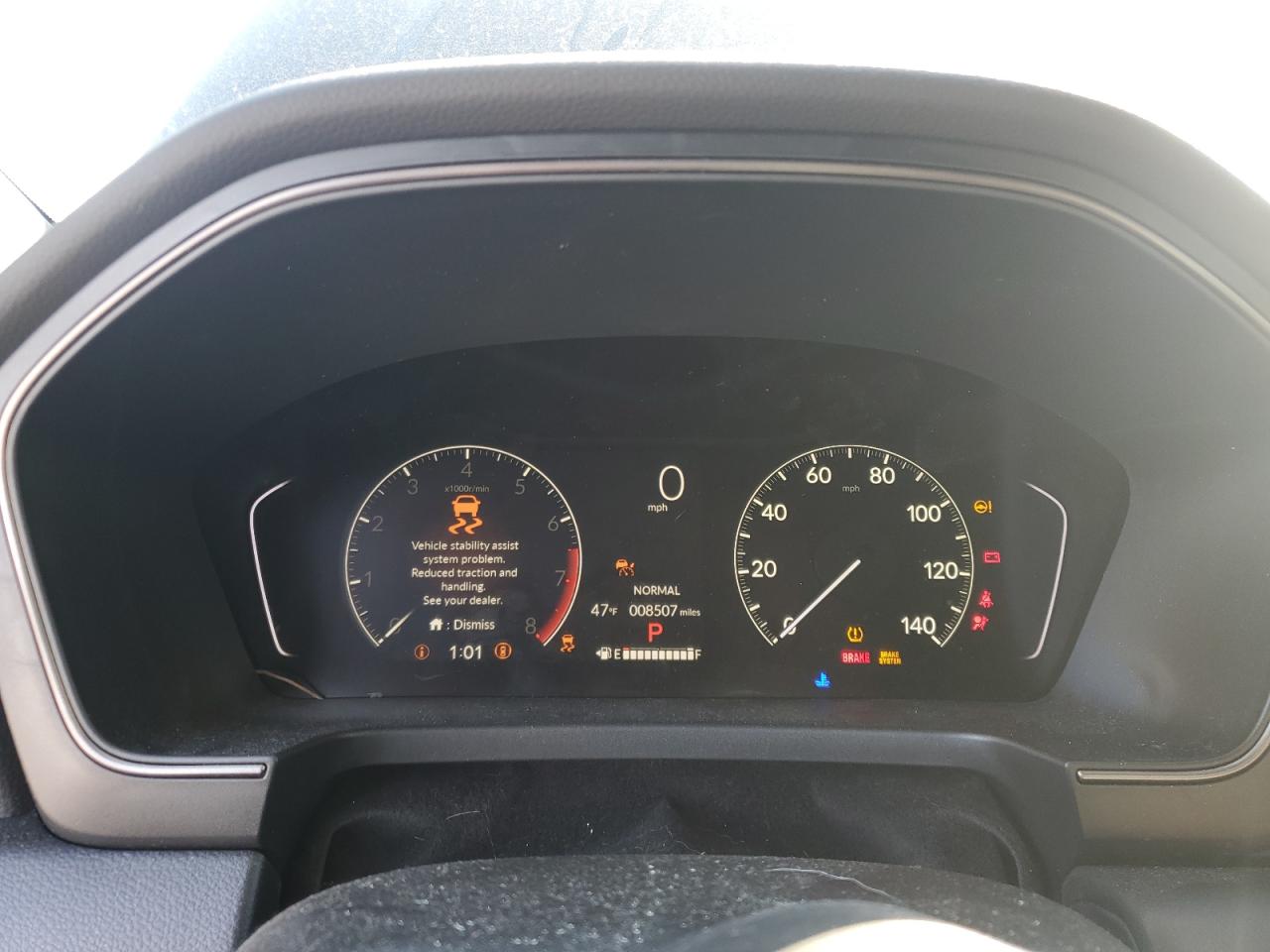 5FNYG1H61SB007167 HONDA PILOT 2025