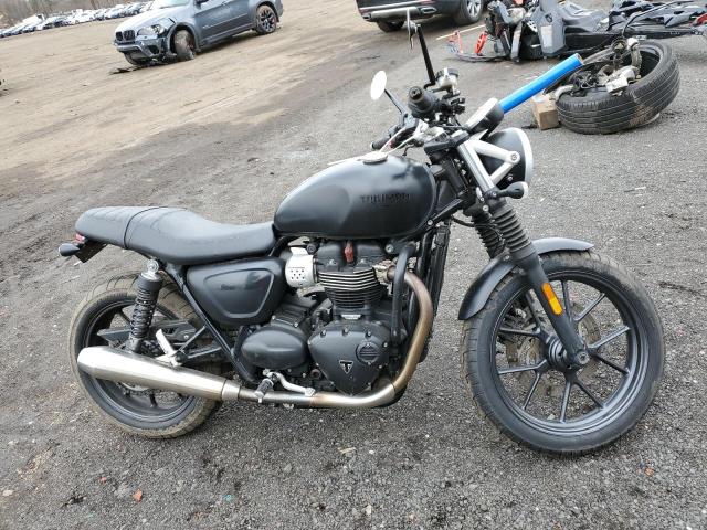 2017 TRIUMPH MOTORCYCLE STREET TWIN    for sale at Copart CT - HARTFORD