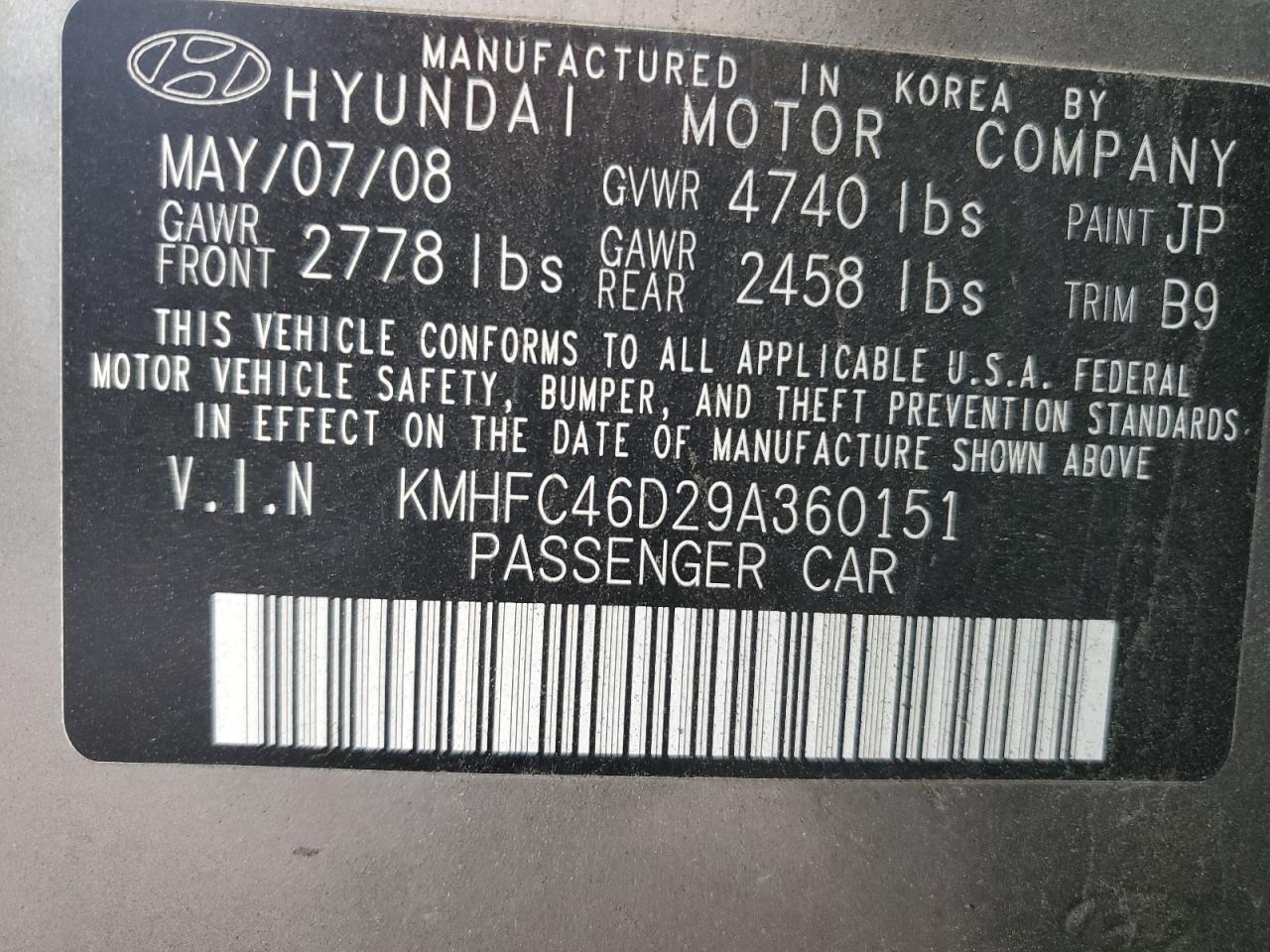 2009 Hyundai Azera - Image 12