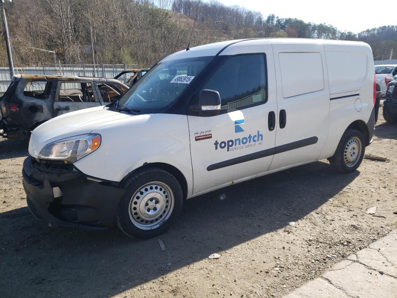 2017 Ram Promaster City продається в Hurricane, WV - Front End