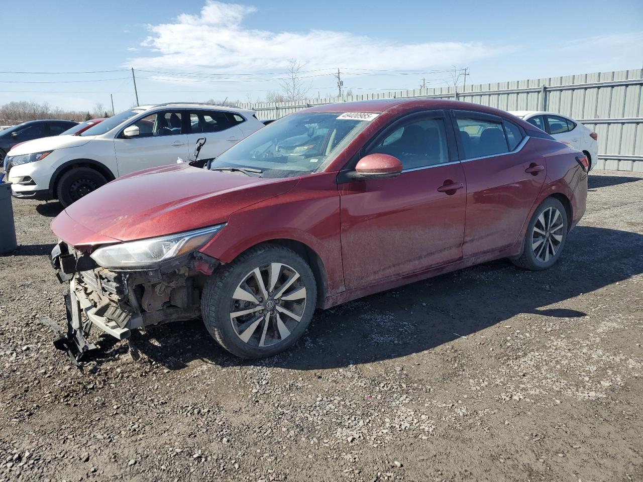 2023 Nissan Sentra Sv იყიდება Ottawa-ში, ON - Front End