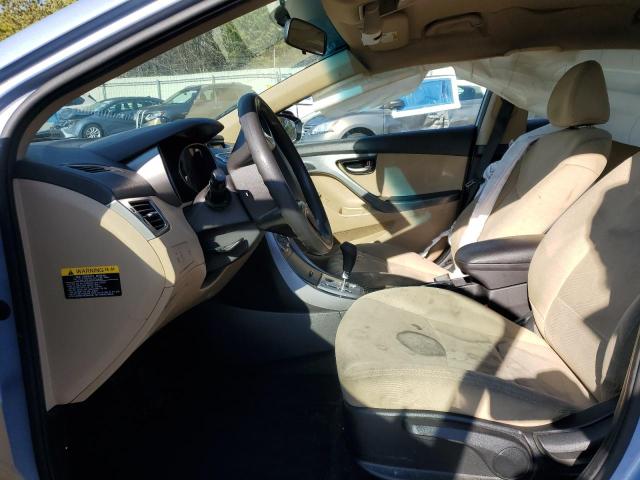  HYUNDAI ELANTRA 2012 Granatowy