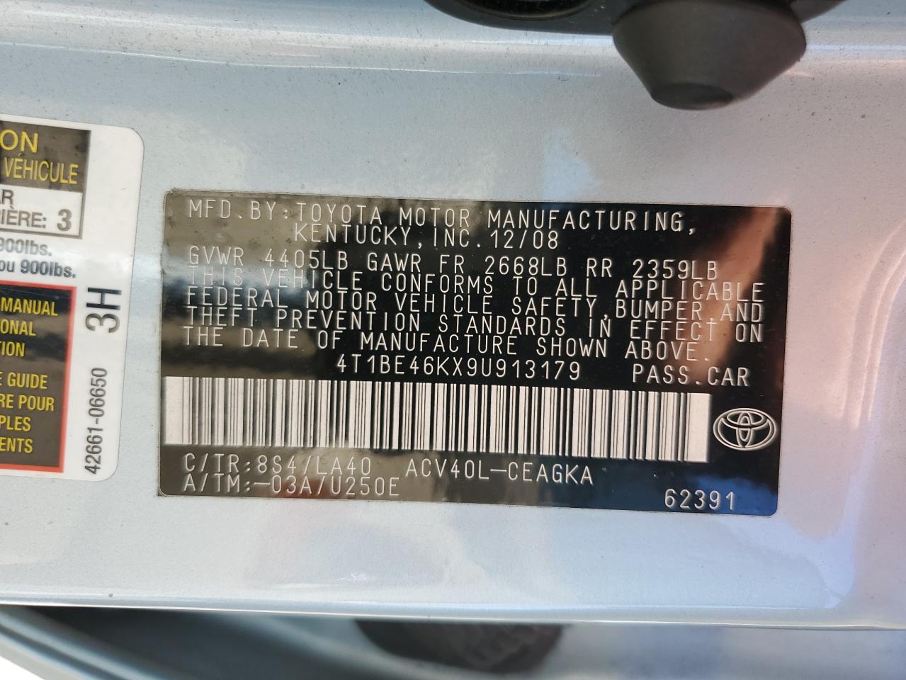 2009 Toyota Camry - Image 12
