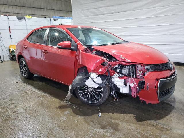  TOYOTA COROLLA 2016 Red