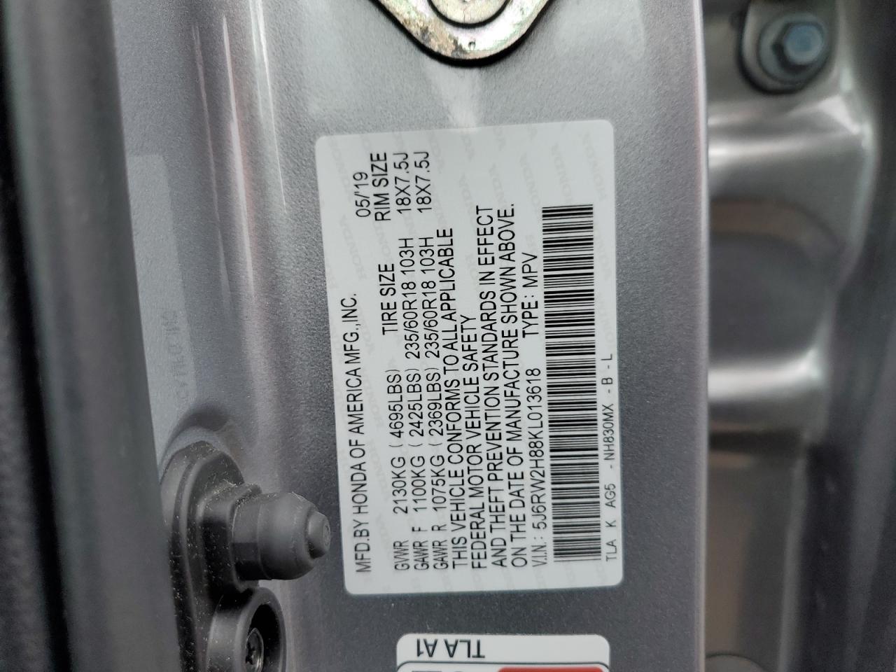2019 Honda CR-V - Image 14