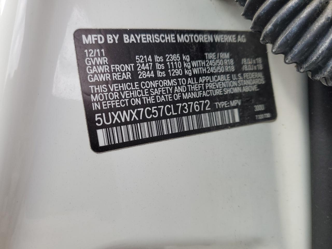 2012 BMW X3 - Image 14