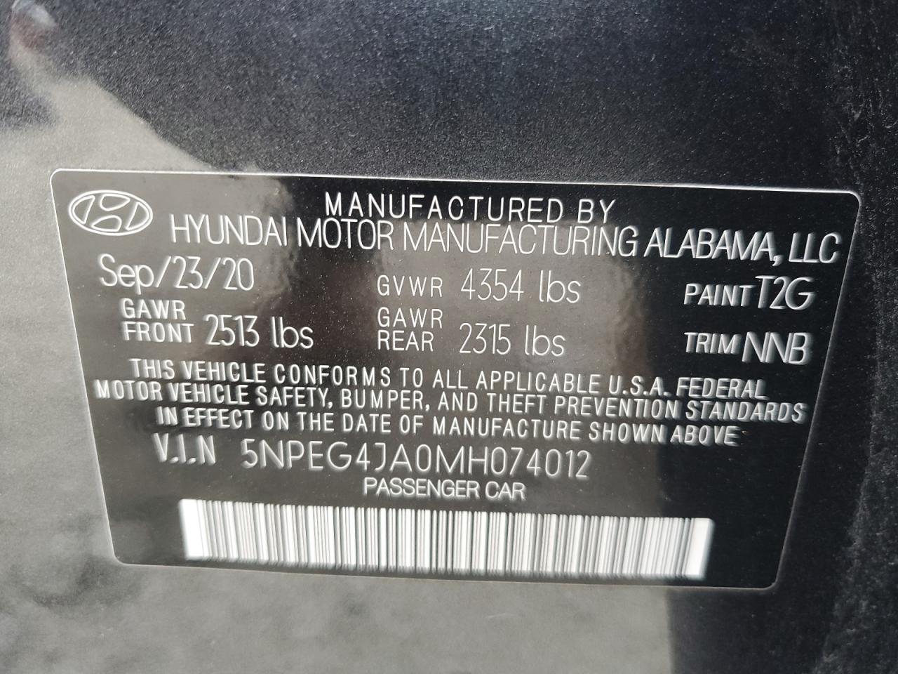 2021 Hyundai Sonata - Image 13