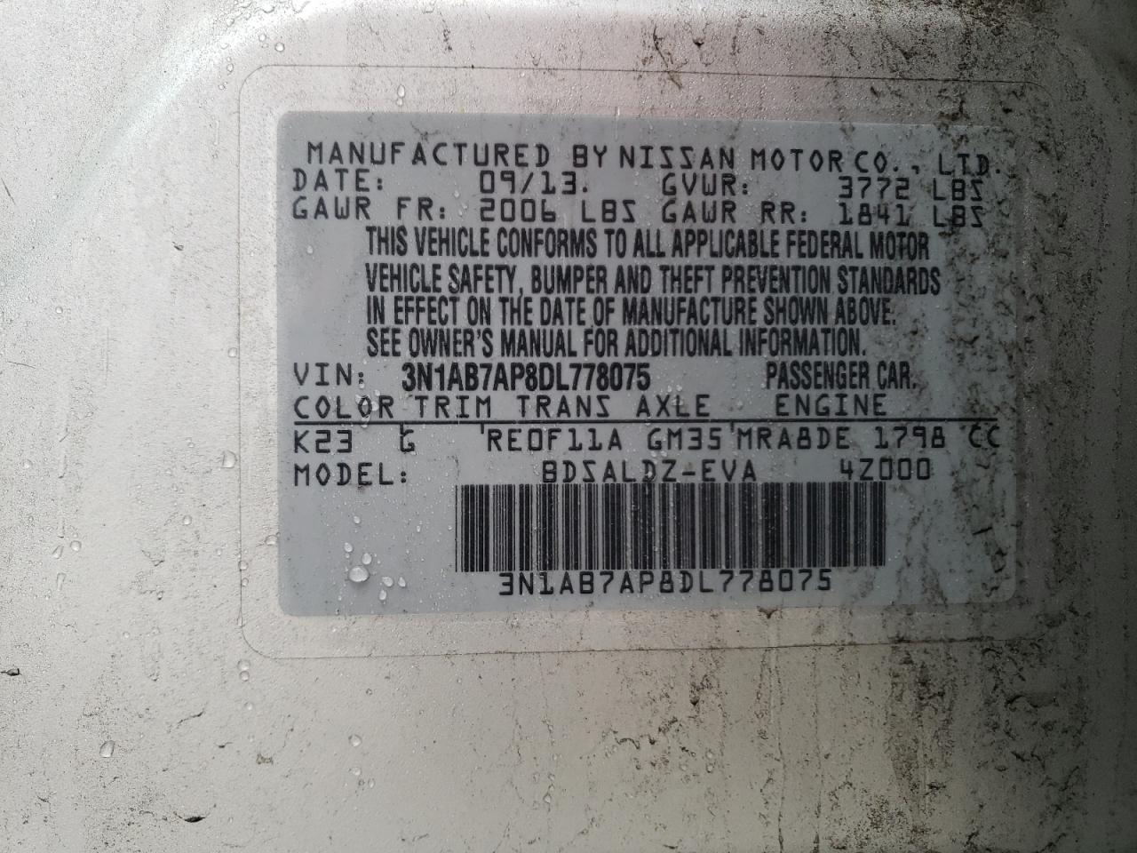 2013 Nissan Sentra - Image 12