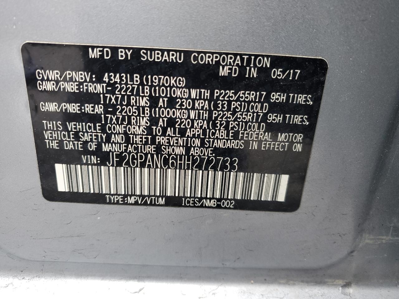 2017 Subaru XV - Image 14