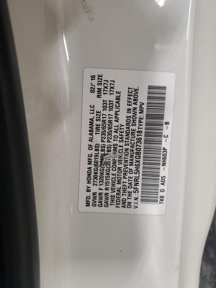 2016 Honda Odyssey - Image 13