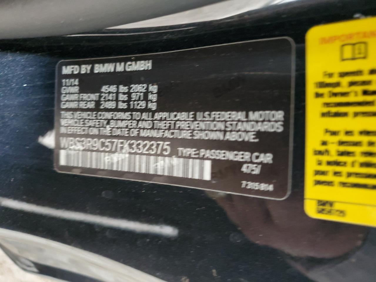 2015 BMW M4 - Image 13