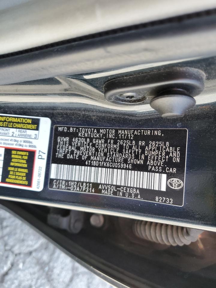 2012 Toyota Camry - Image 13