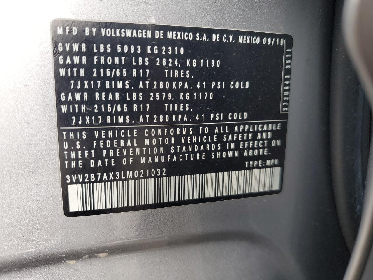 2020 Volkswagen Tiguan - Image 13