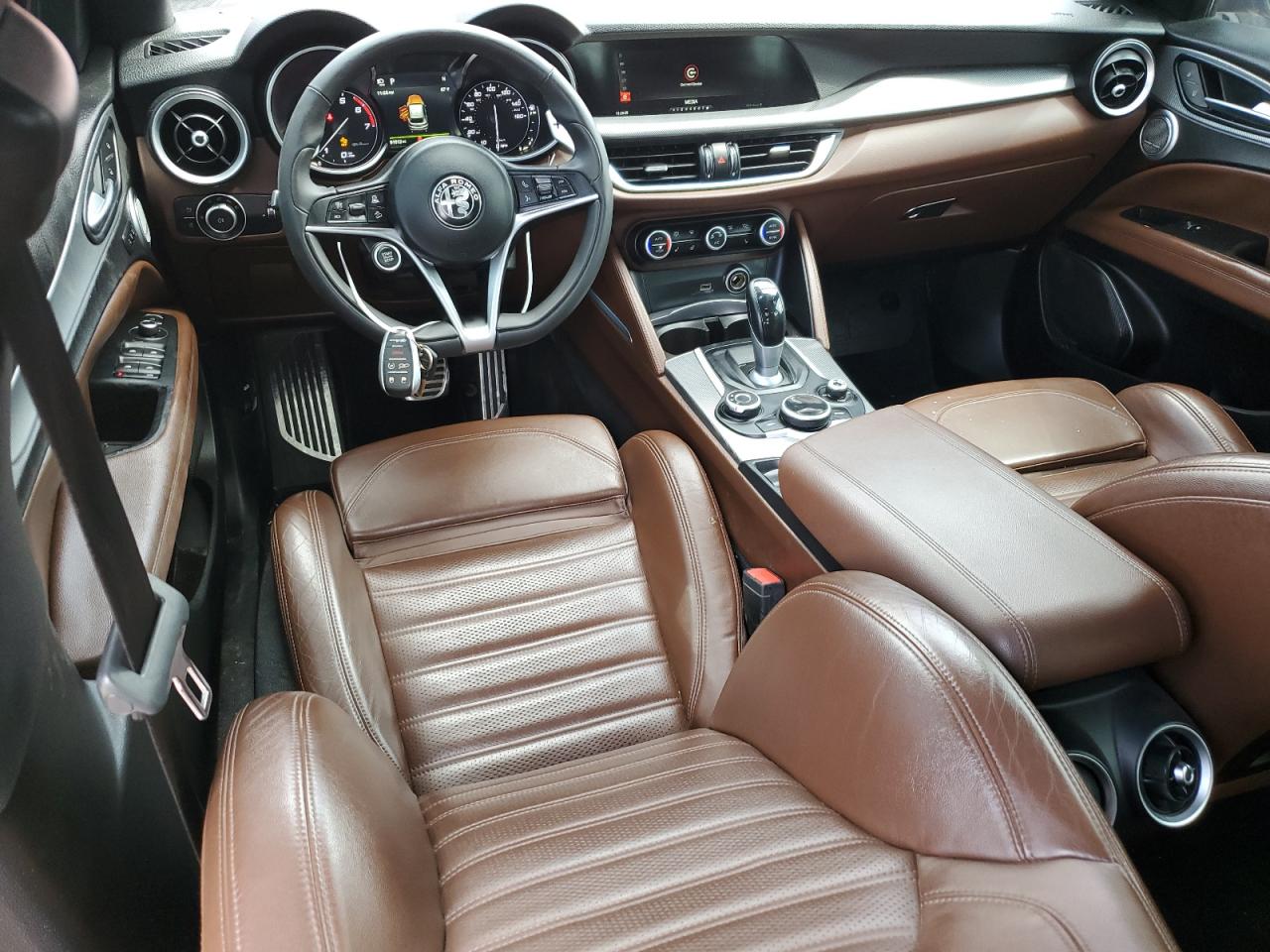 2018 Alfa Romeo Stelvio Ti Sport VIN: ZASFAKNN0J7B94701 Lot: 50734395