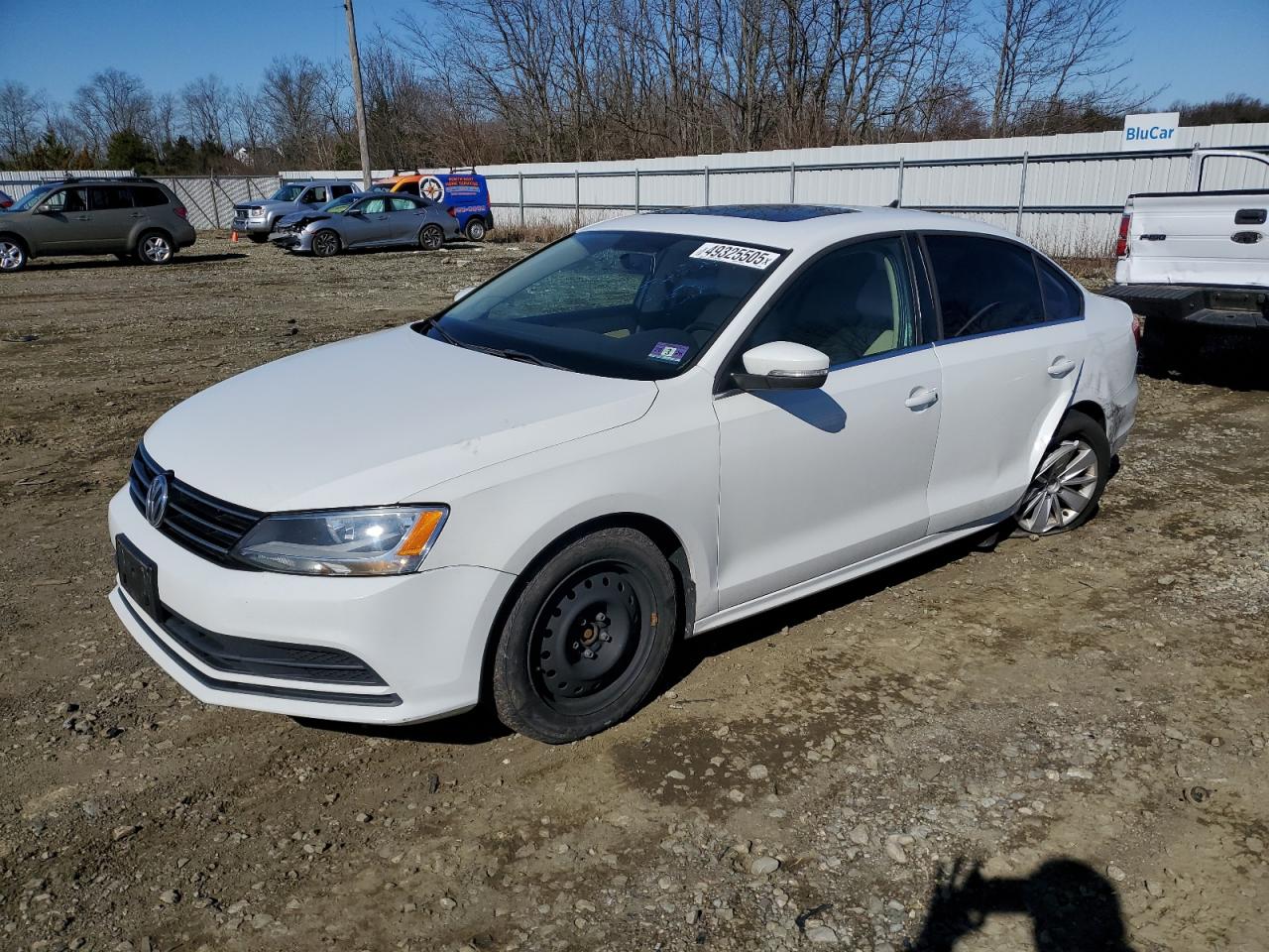 2015 Volkswagen Jetta Tdi на продаже в Windsor, NJ - Side