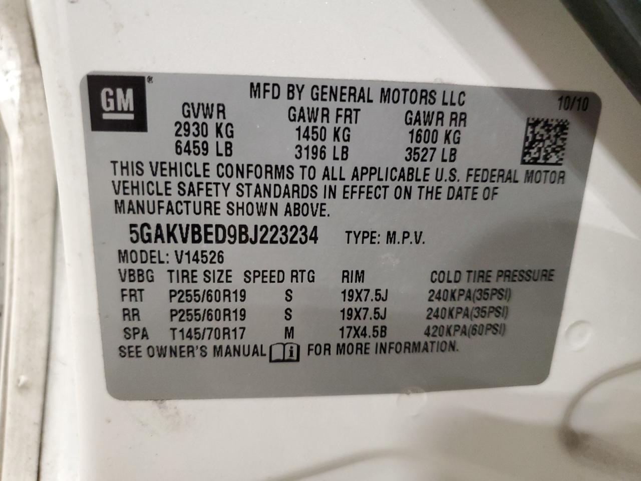 2011 Buick Enclave - Image 15