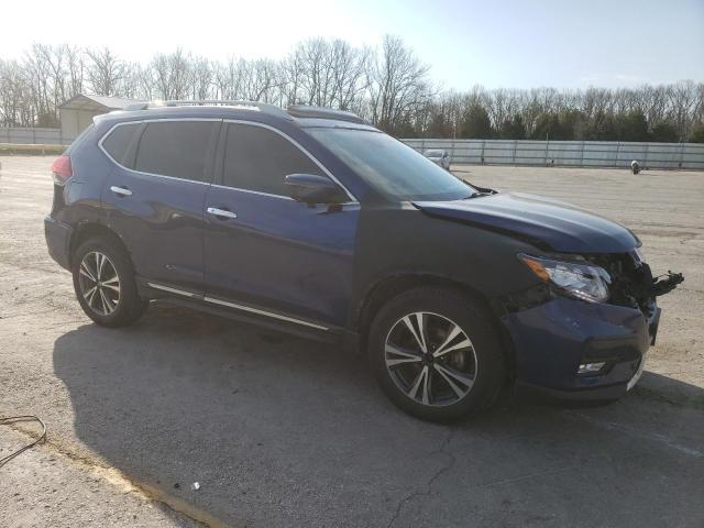  NISSAN ROGUE 2017 Синий