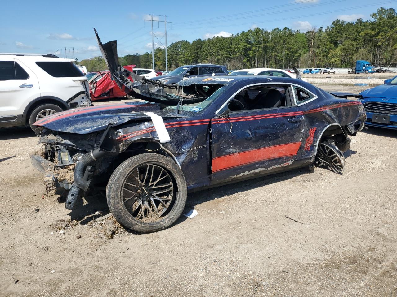2011 Chevrolet Camaro Ls за продажба в Greenwell Springs, LA - All Over