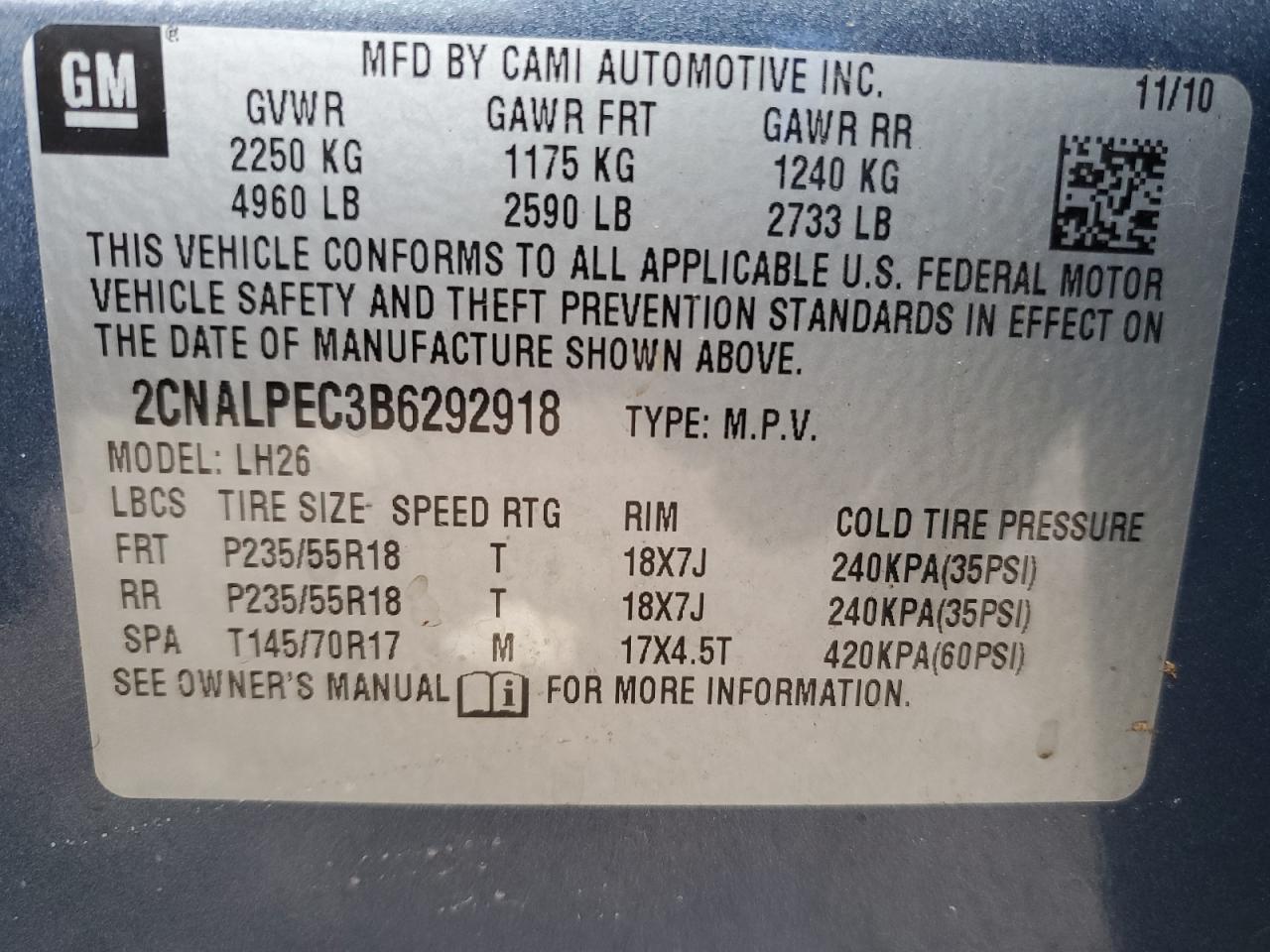 2011 Chevrolet Equinox - Image 13