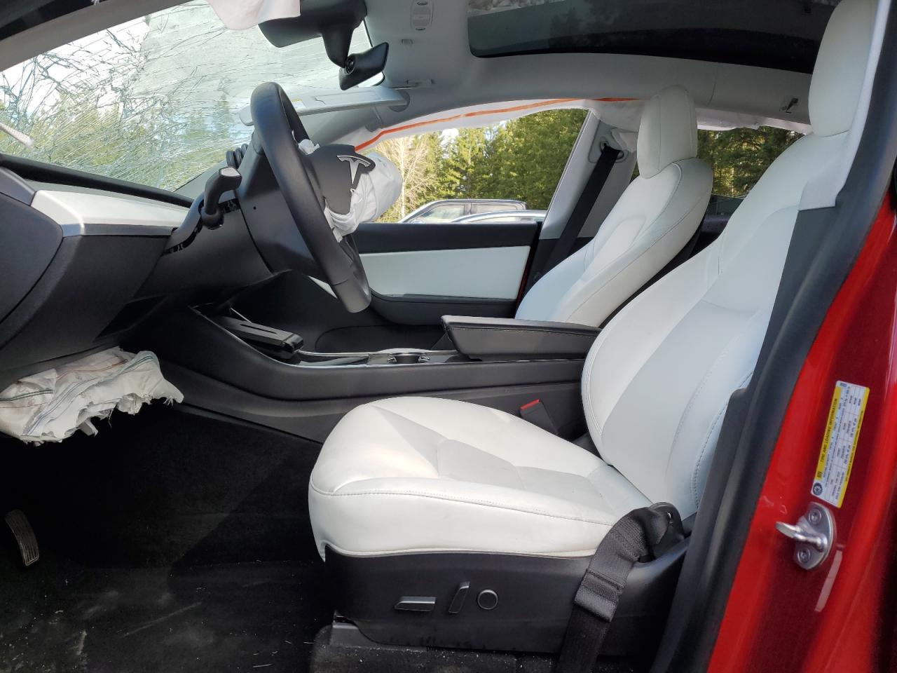 2021 Tesla Model Y Long Range Dual Motor All-Wheel Drive VIN: 5YJYGDEEXMF092025 Lot: 48800395