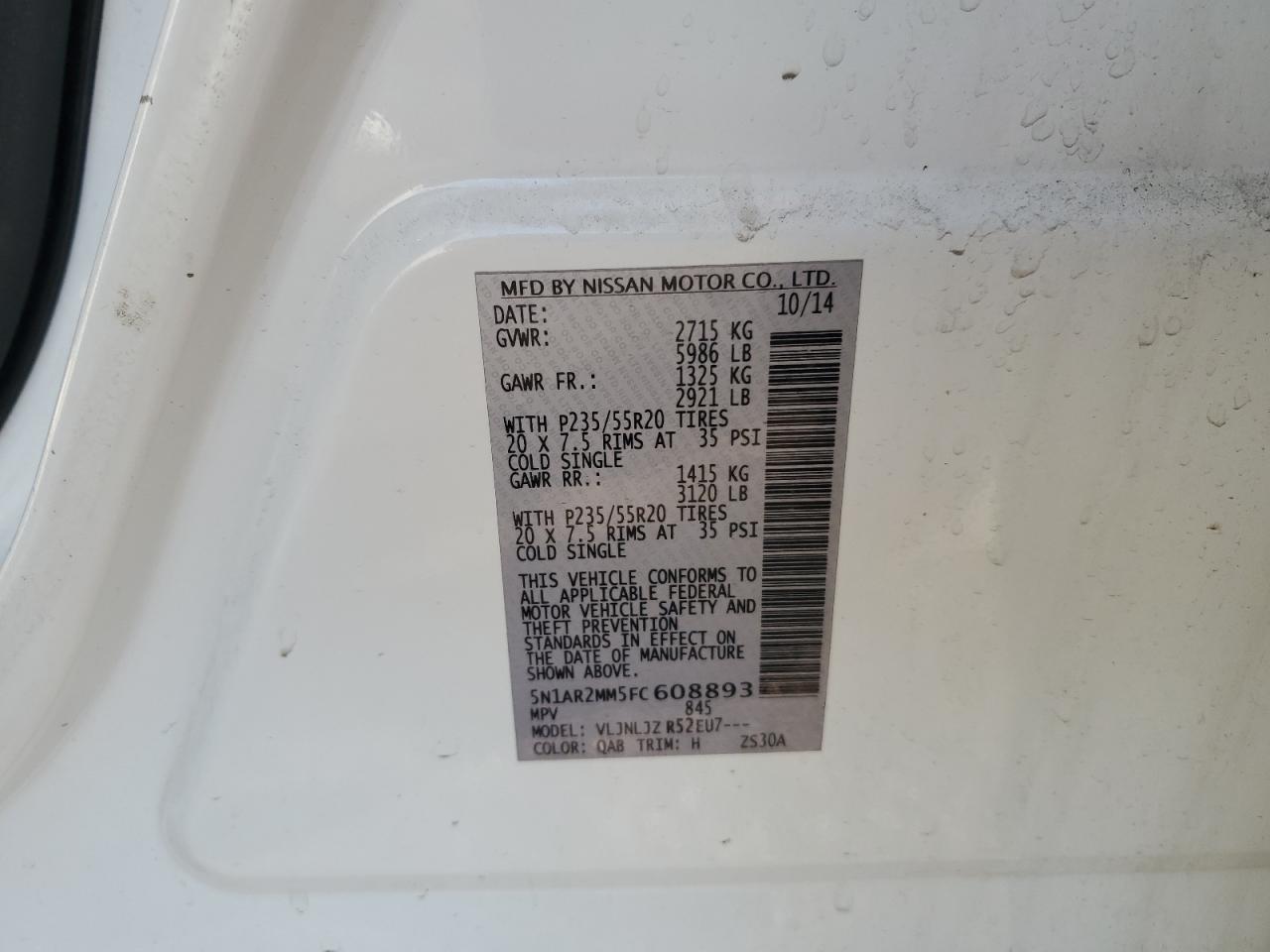 2015 Nissan Pathfinder - Image 15