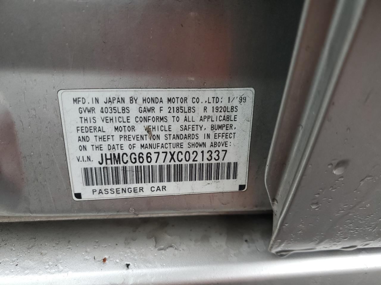 1999 Honda Accord - Image 12