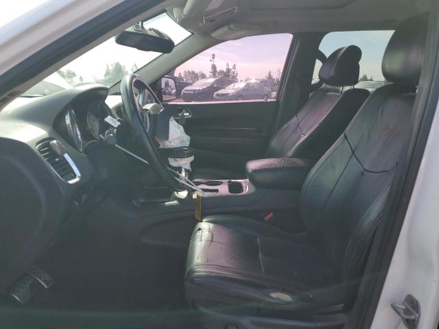  DODGE DURANGO 2013 White
