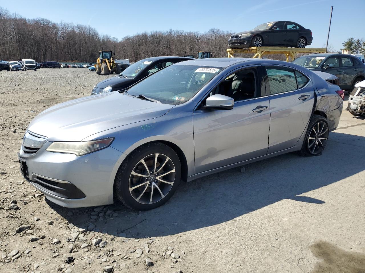 2016 Acura Tlx  იყიდება Windsor-ში, NJ - Rear End
