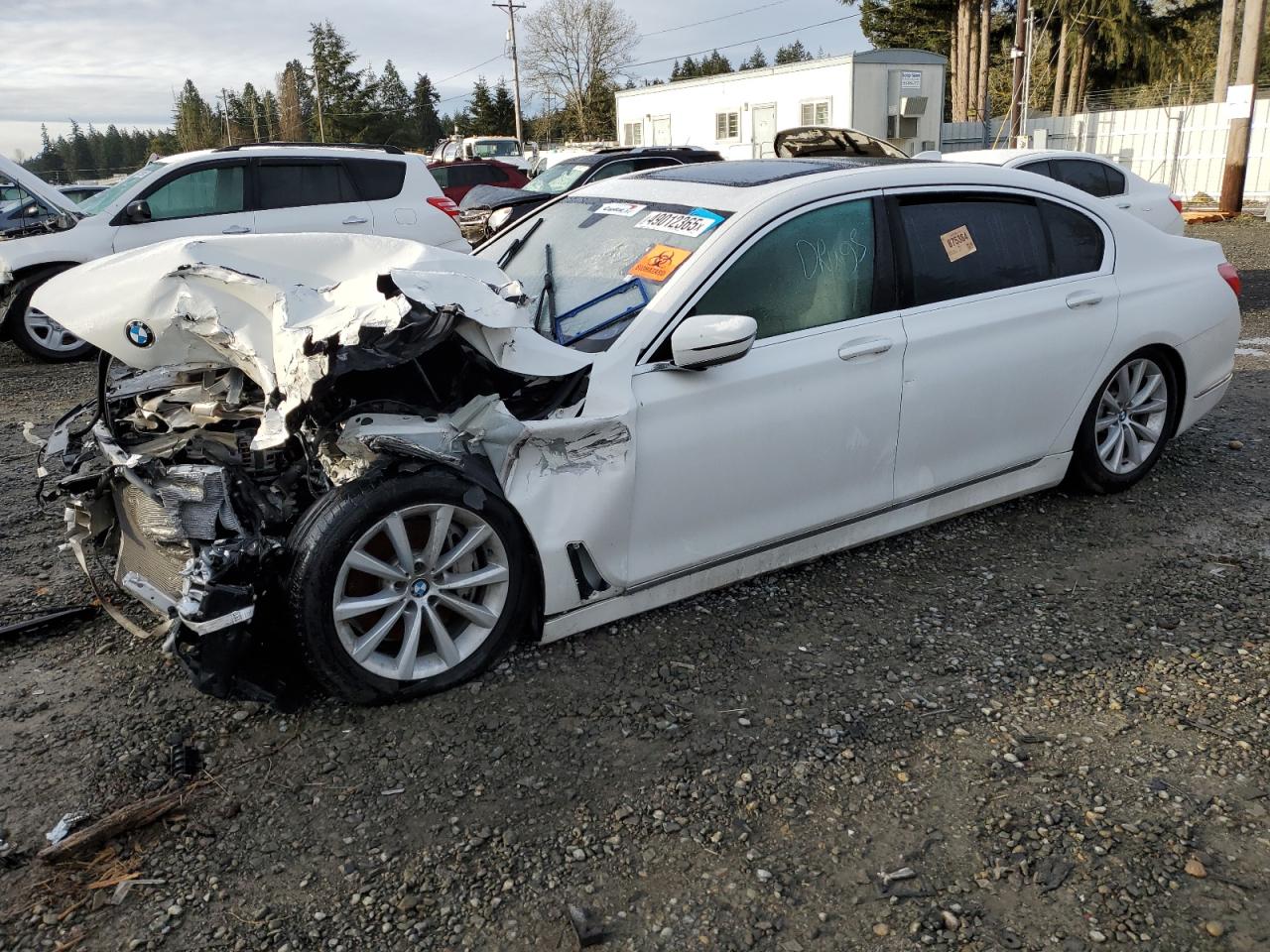 2018 Bmw 740 I продається в Graham, WA - Front End
