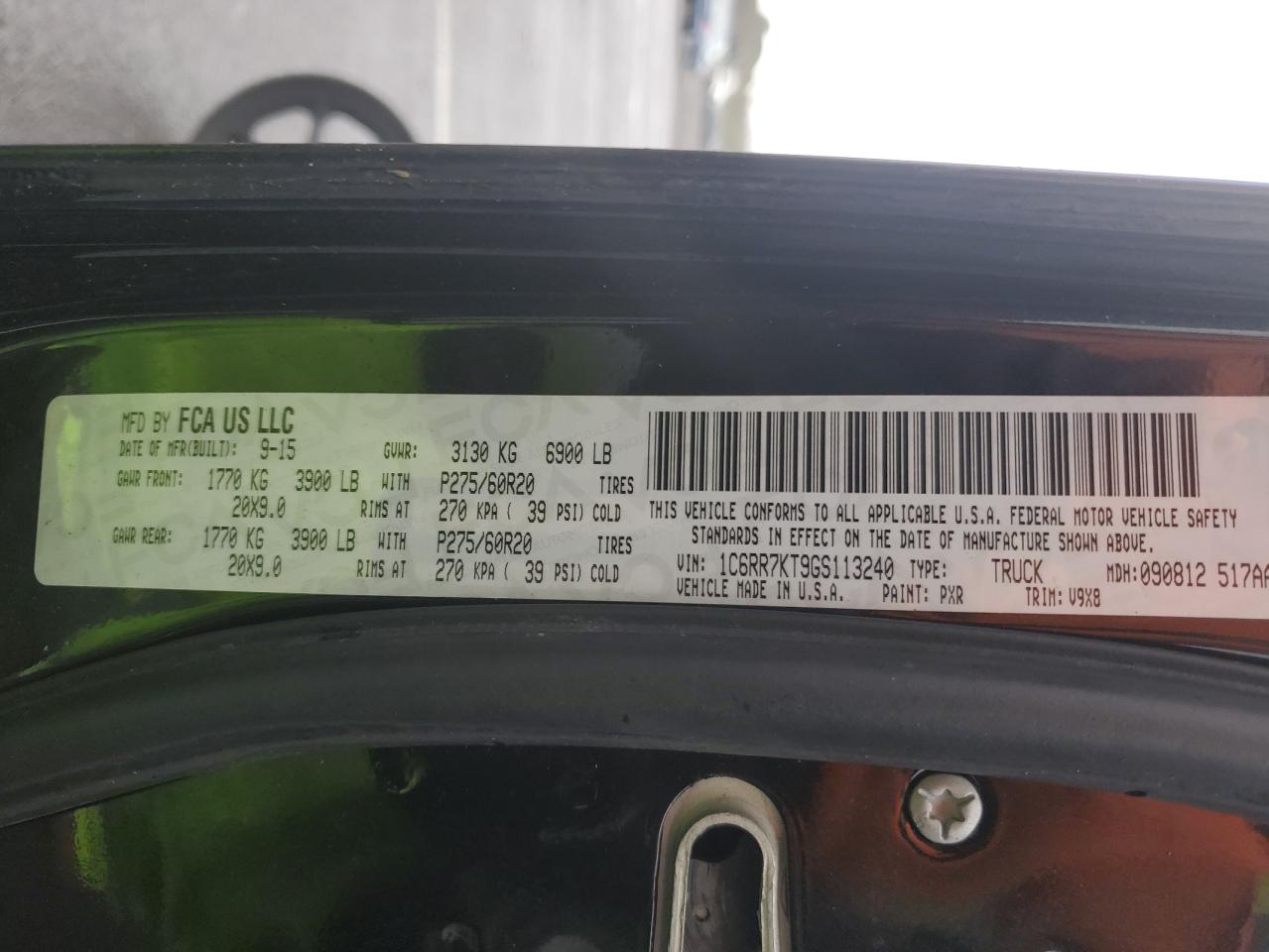 2016 RAM 1500 - Image 12