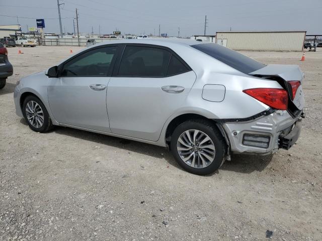  TOYOTA COROLLA 2019 Серебристый
