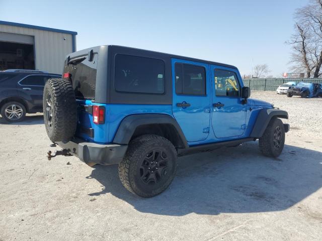 Parquets JEEP WRANGLER 2016 Blue