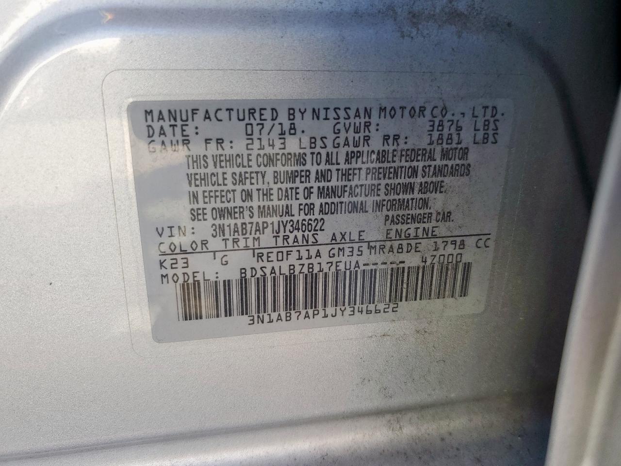 2018 Nissan Sentra - Image 12