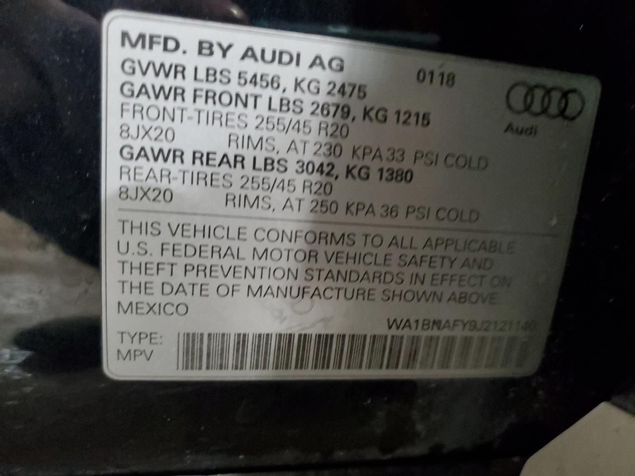2018 Audi Q5 - Image 16