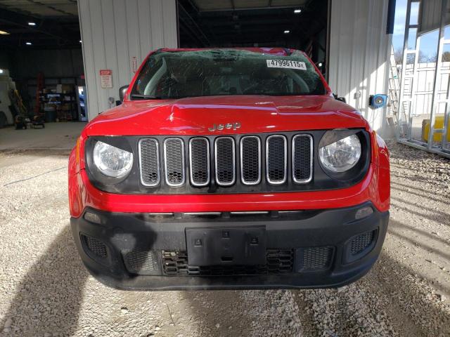  JEEP RENEGADE 2018 Czerwony