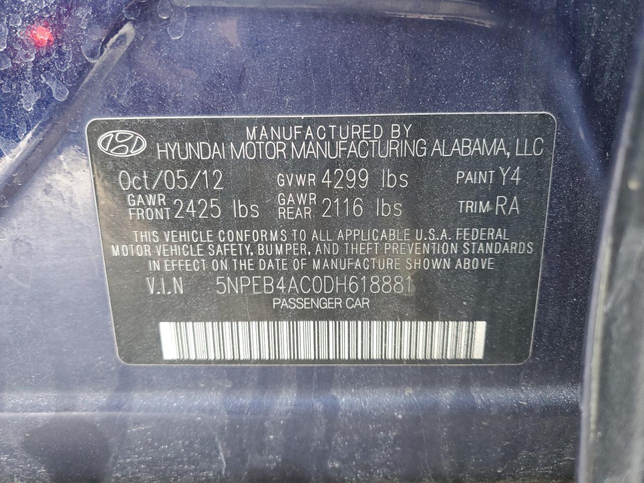 2013 Hyundai Sonata - Image 12