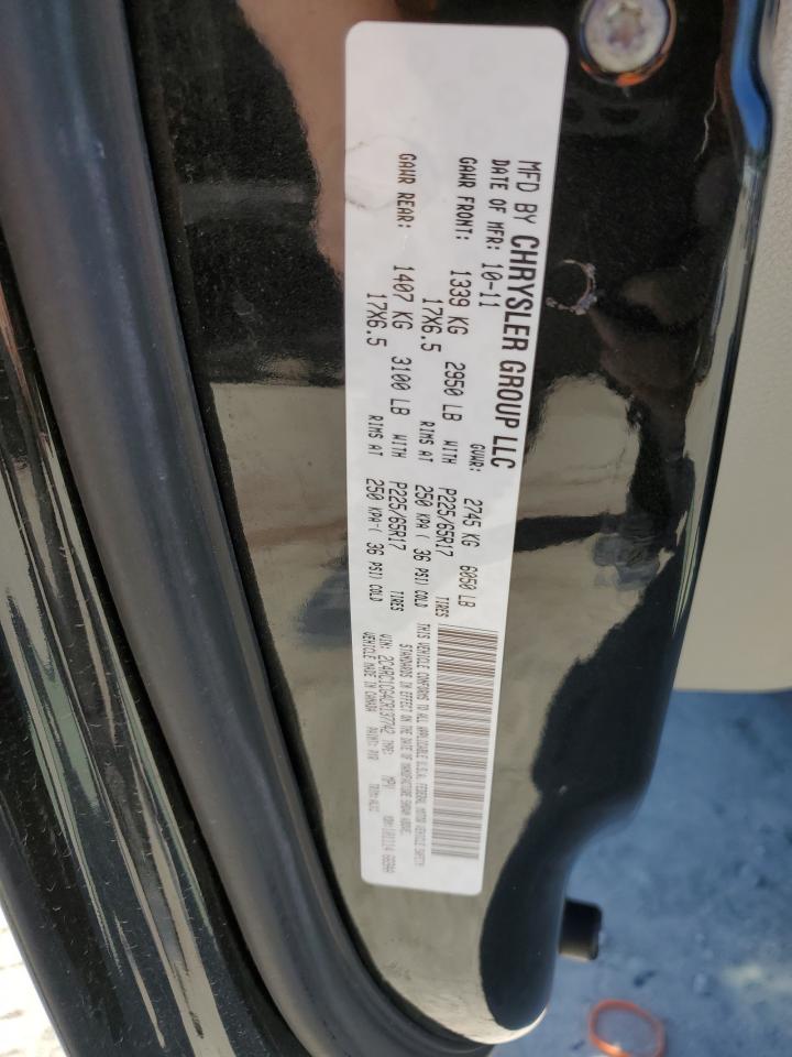 2012 Chrysler Town & Country Touring L VIN: 2C4RC1CG4CR137742 Lot: 49674035