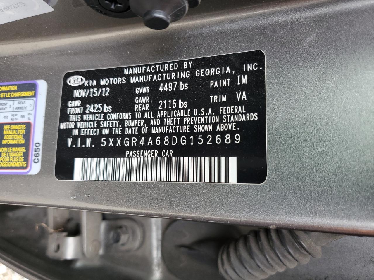 2013 Kia Optima - Image 12