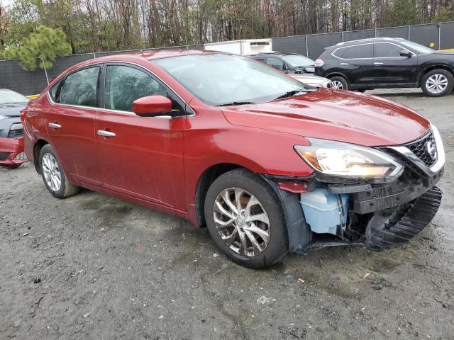  NISSAN SENTRA 2018 Red