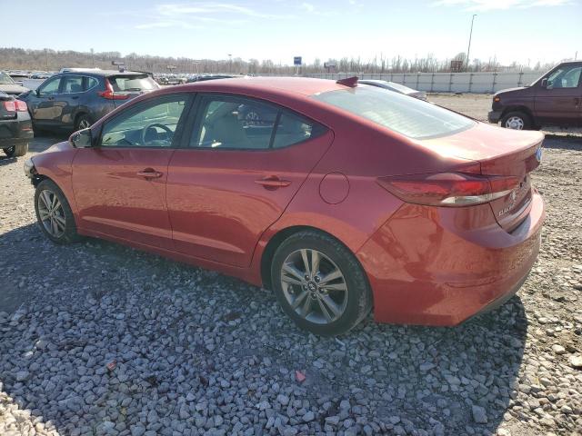  HYUNDAI ELANTRA 2017 Бордовый