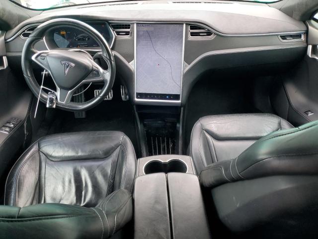 Хэтчбеки TESLA MODEL S 2016 Бирюзовый